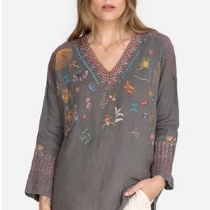 Johnny Was Caia linen blouse